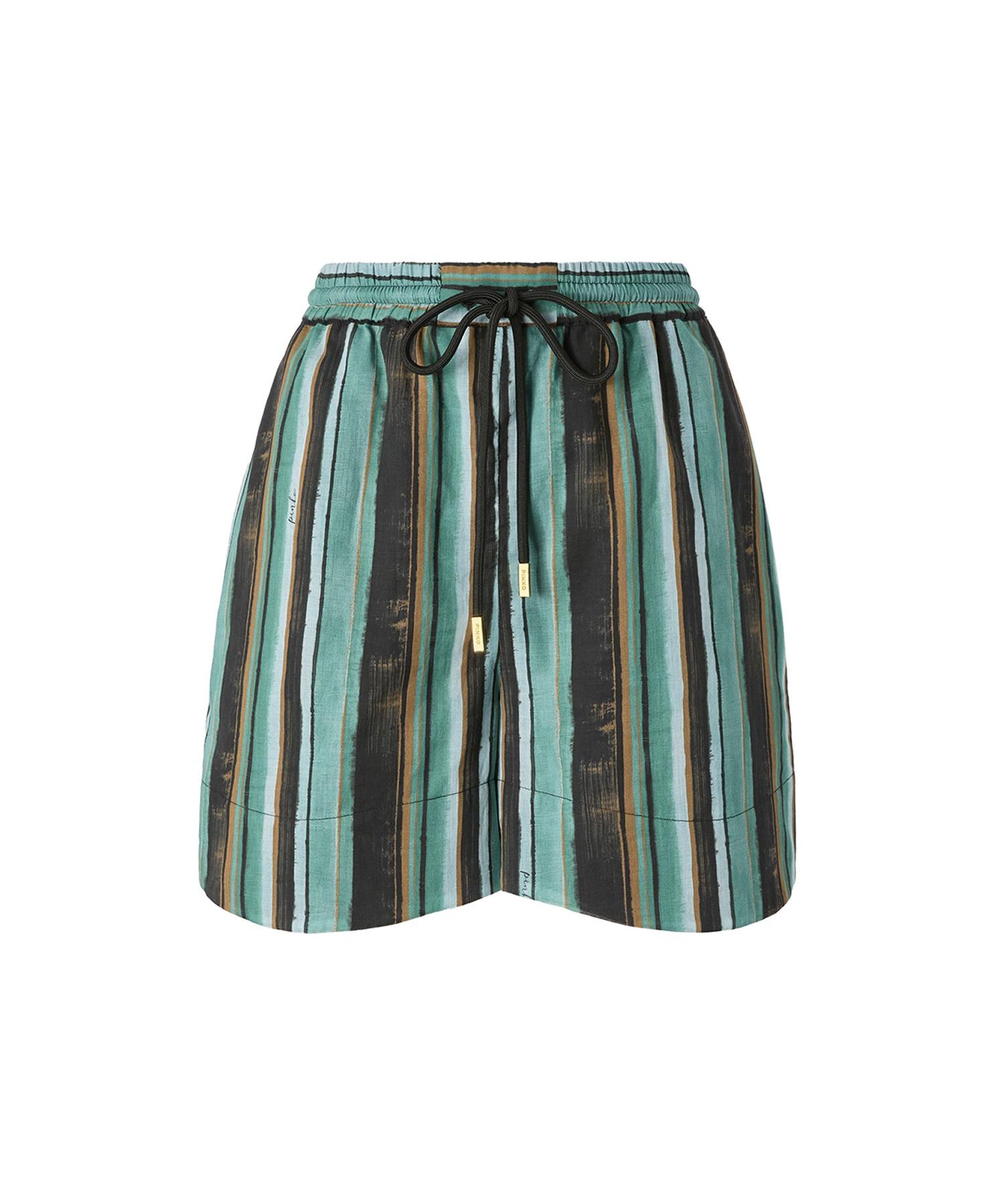 Shorts a righe in cotone 106991 A3CHSD3 PINKO 