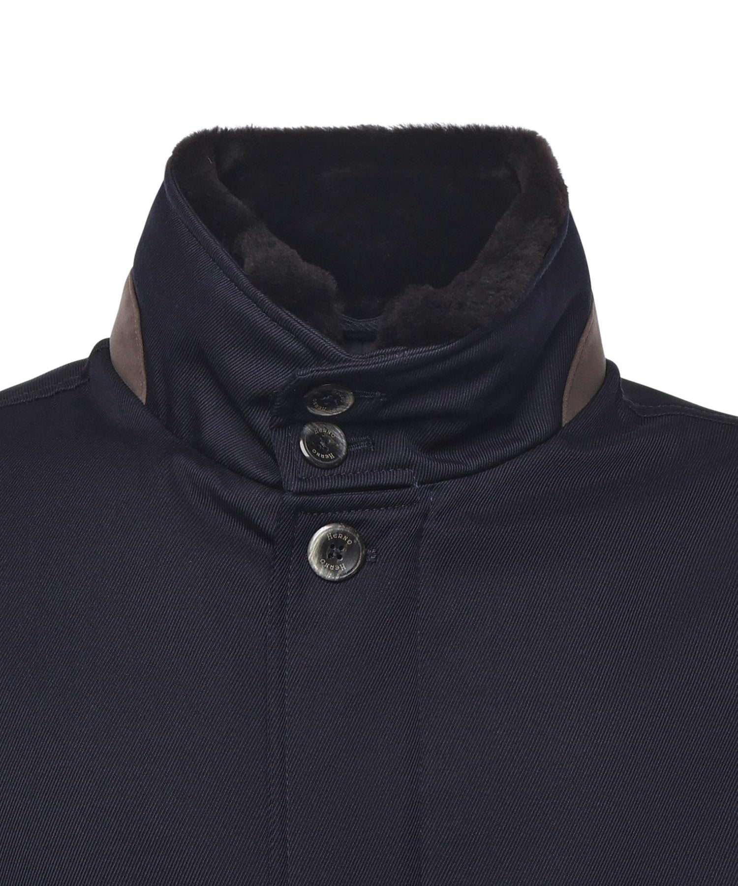 Carcoat in diagonal wool IM000369U 331869200 HERNO 