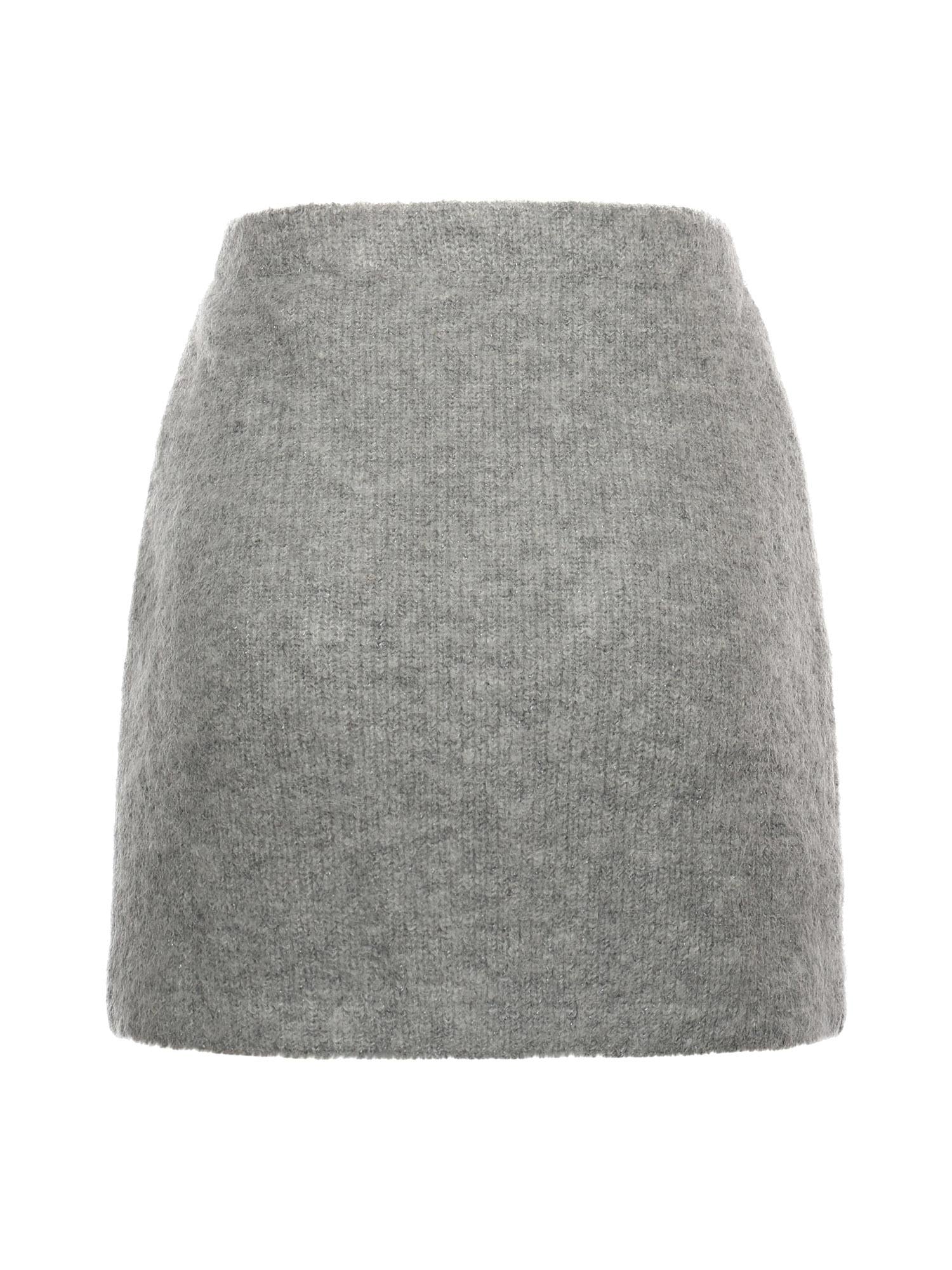 Minigonna in maglia<BR/> RS26123SK GR SELF-PORTRAIT 