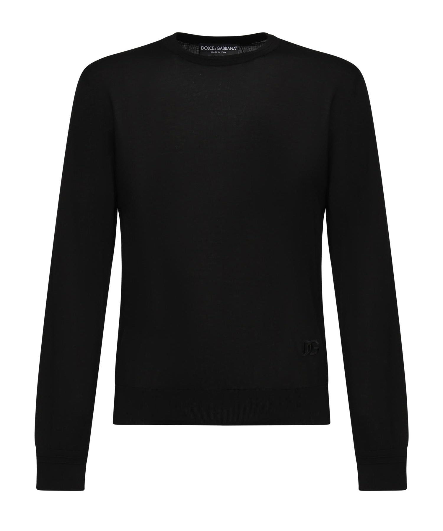 Pullover in seta GXX02Z JBSLVN0000 DOLCE & GABBANA 