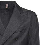 Abito sartoriale in lana gessata E3889N 95F SANTANIELLO 