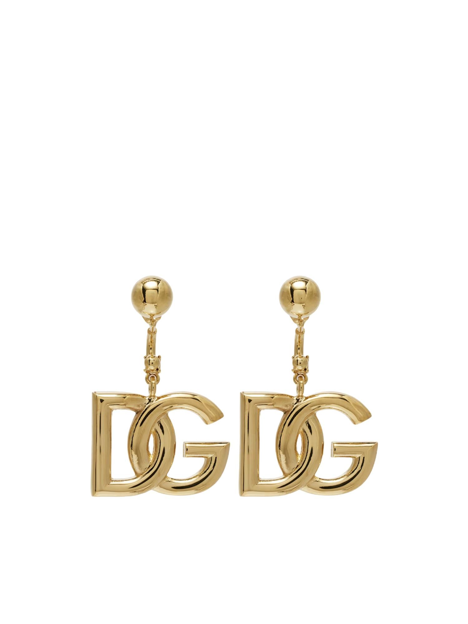 Orecchini con logo WEN6P1 W1111ZOO00 DOLCE & GABBANA 
