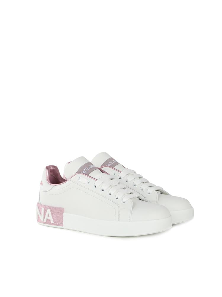 Sneakers Portofino in pelle di vitello CK1544 AX61587587 DOLCE & GABBANA 