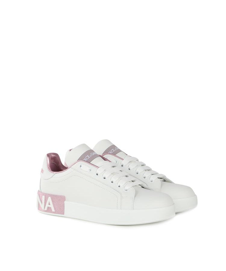 Sneakers Portofino in pelle di vitello CK1544 AX61587587 DOLCE & GABBANA 
