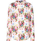 Camicia in raso di seta S540Y05XAV 9616 LOEWE 