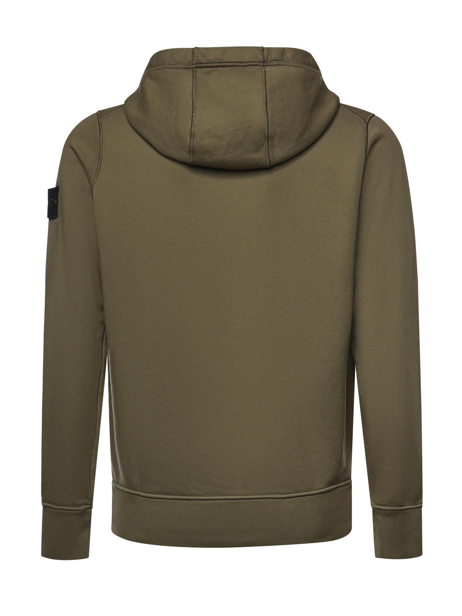Felpa in cotone con logo L1S156100061 S0051V005G STONE ISLAND 