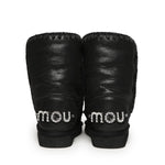Stivali Eskimo 24 rhinestones logo MUFW101037B CBKG MOU 