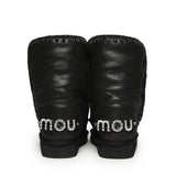 Stivali Eskimo 24 rhinestones logo MUFW101037B CBKG MOU 