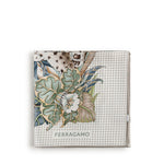 Foulard in seta con stampa 310228 789460001 FERRAGAMO 