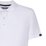 Polo in cotone con logo NPMB2521340UCX B001 FAY 
