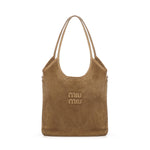 Borsa Ivy in pelle scamosciata 5BG231 2CSSF0393 MIU MIU 