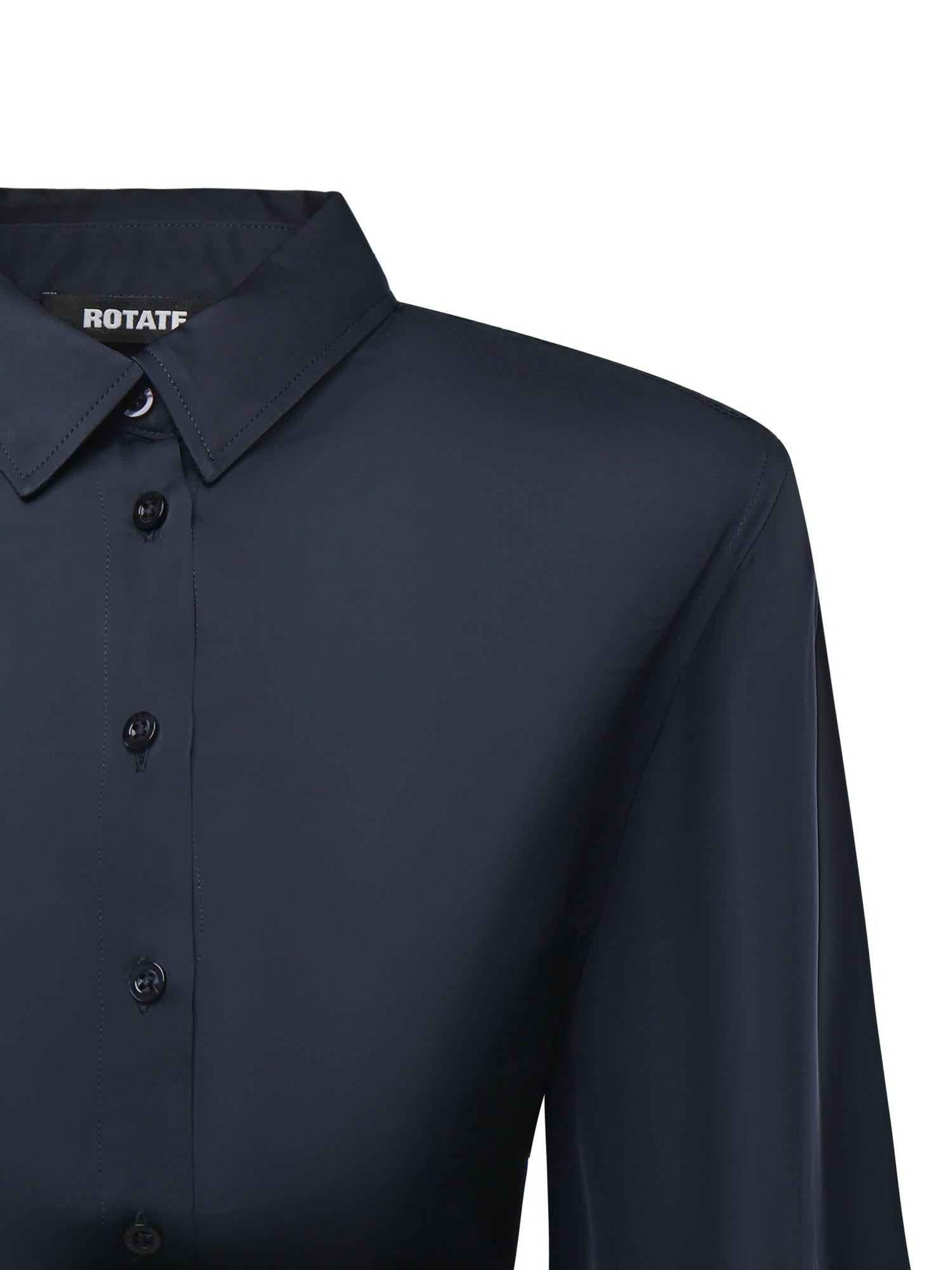 Abito chemisier in satin 115108 2318 ROTATE 