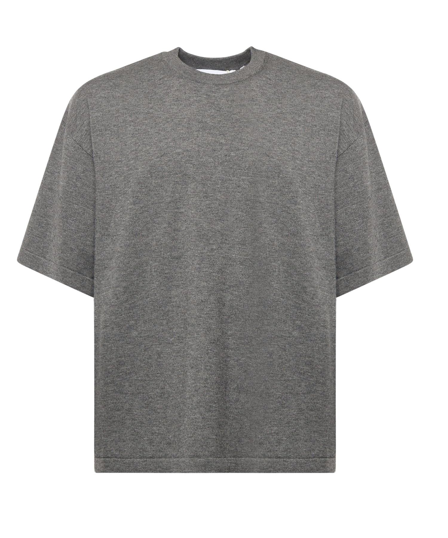 T-shirt Distort con logo A3427003 GREY MELANGE AXEL ARIGATO 