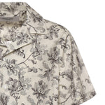 Camicia bowling in cotone con stampa GMP02655 P00233383259 GOLDEN GOOSE 