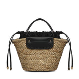 Borsa Vanna con logo 73BS9N201 VANNANERO/NATURALE V° 73 