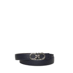 Cintura Gancini in pelle<BR/> 670428 780487002 FERRAGAMO 