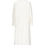 Abito camicia ricamato SS25134S CREAM SELF-PORTRAIT 