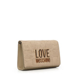 Borsa a tracolla con logo JC4127PP0NKB1 10A LOVE MOSCHINO 