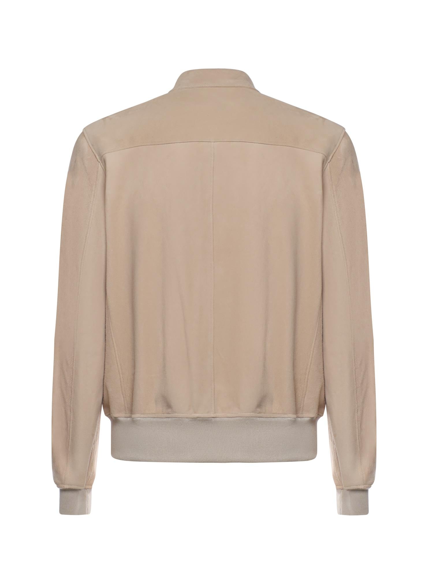 Bomber in suede M75GBTM03PEL0M001 102 ELEVENTY 