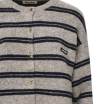 Cardigan in maglia shetland MMF899 15NQF0MZQ MIU MIU 