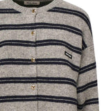 Cardigan in maglia shetland MMF899 15NQF0MZQ MIU MIU 