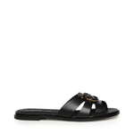Slipper in pelle con logo SD0463 P001Z99 PINKO 
