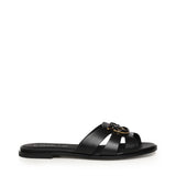 Slipper in pelle con logo SD0463 P001Z99 PINKO 