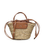 Mini bag Vanna con logo 73BS9N202 VANNACUOIO/NATURALE V° 73 