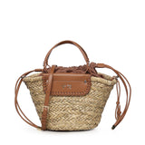 Mini bag Vanna con logo 73BS9N202 VANNACUOIO/NATURALE V° 73 