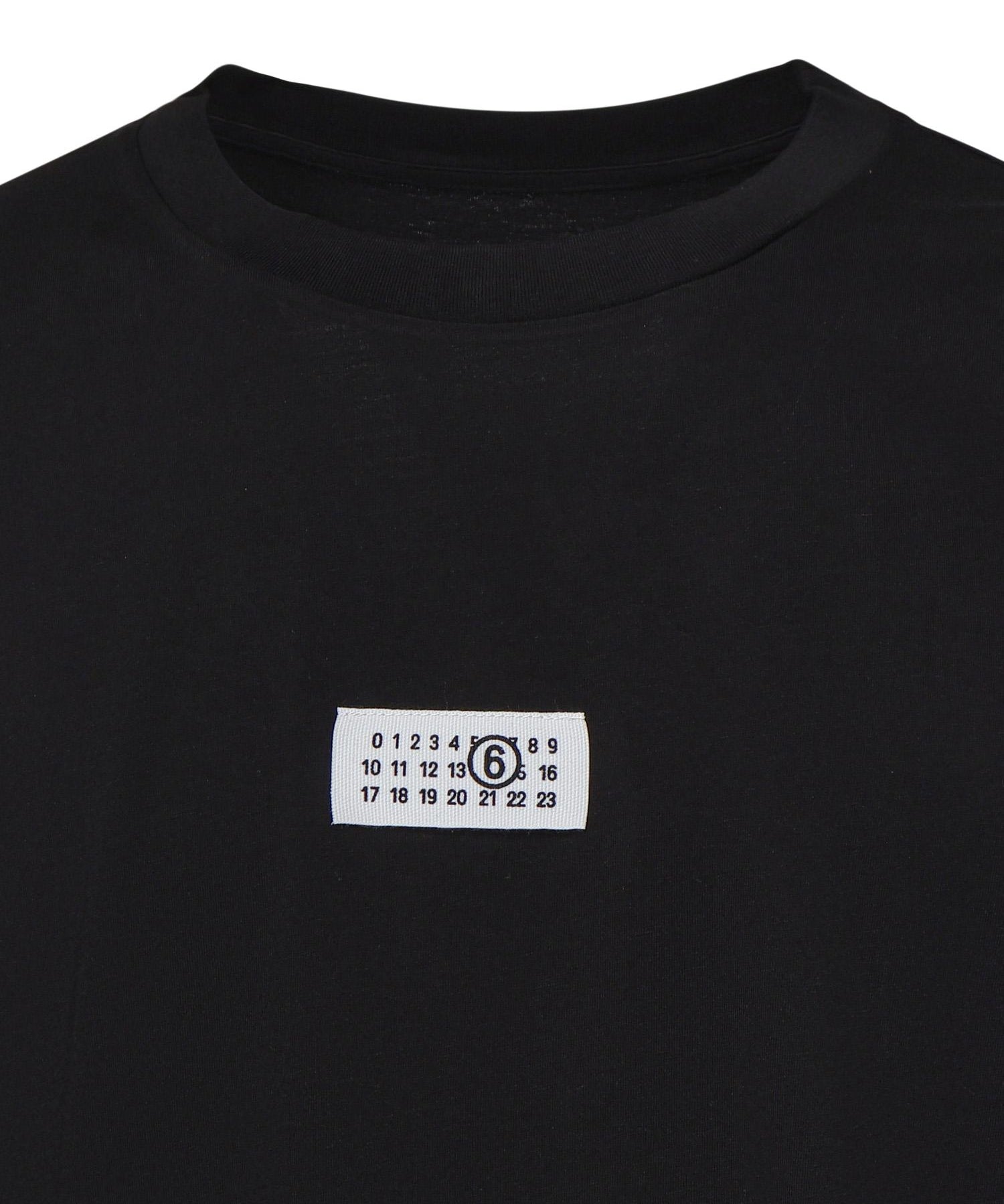 T-shirt Numeric in jersey con logo SH0GC0071 M20258900 MM6 Maison Margiela 