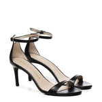 NUDIST II SANDAL 75 SK306BLK  STUART WEITZMAN 