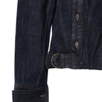 Camicia drappeggiata in denim S359Y1DX19 5380 LOEWE 