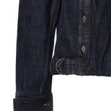 Camicia drappeggiata in denim S359Y1DX19 5380 LOEWE 