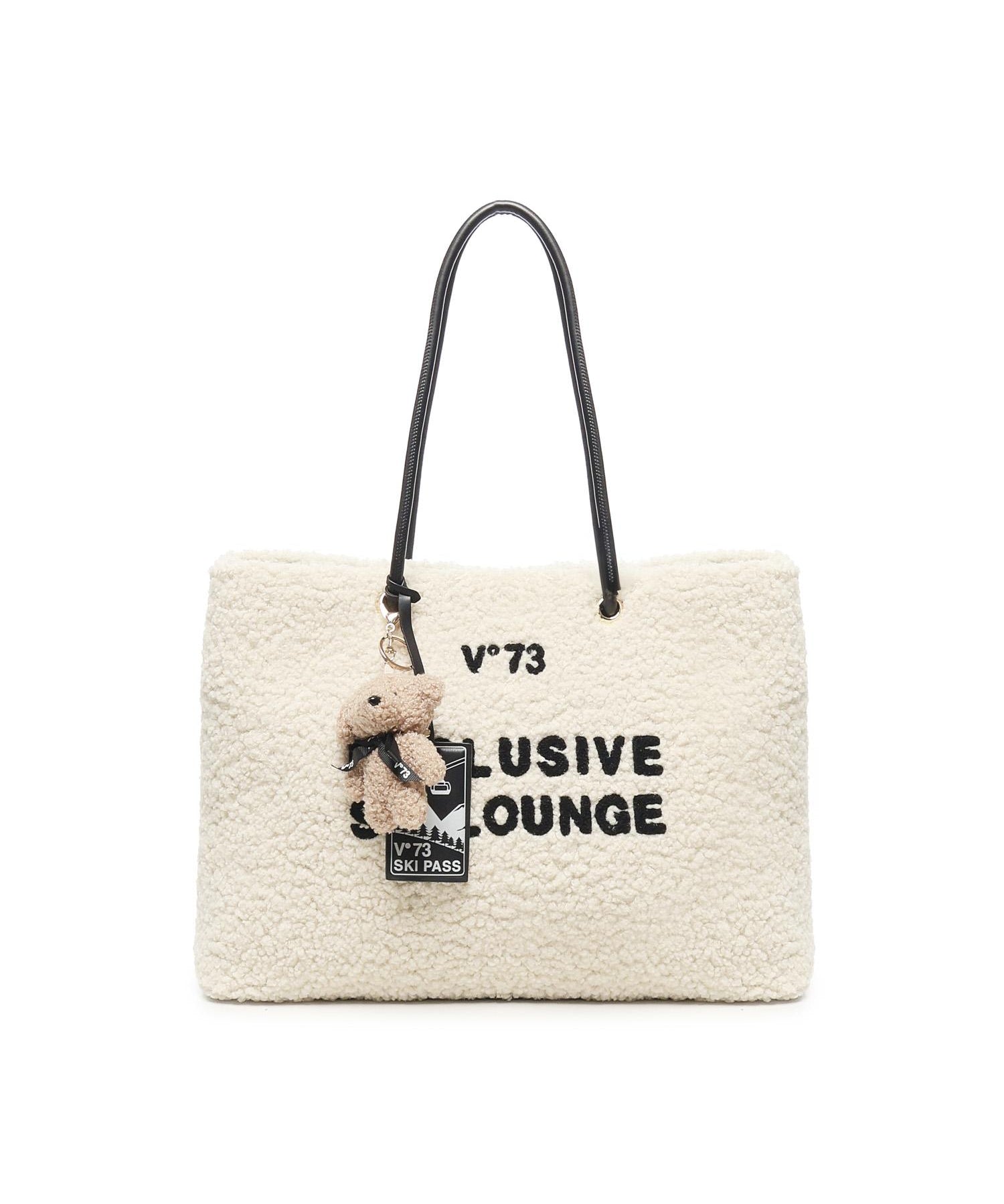 Borsa shopping Ski Lounge<BR/> 73BS9A501 SKI LOUNGEECRU/NERO V° 73 