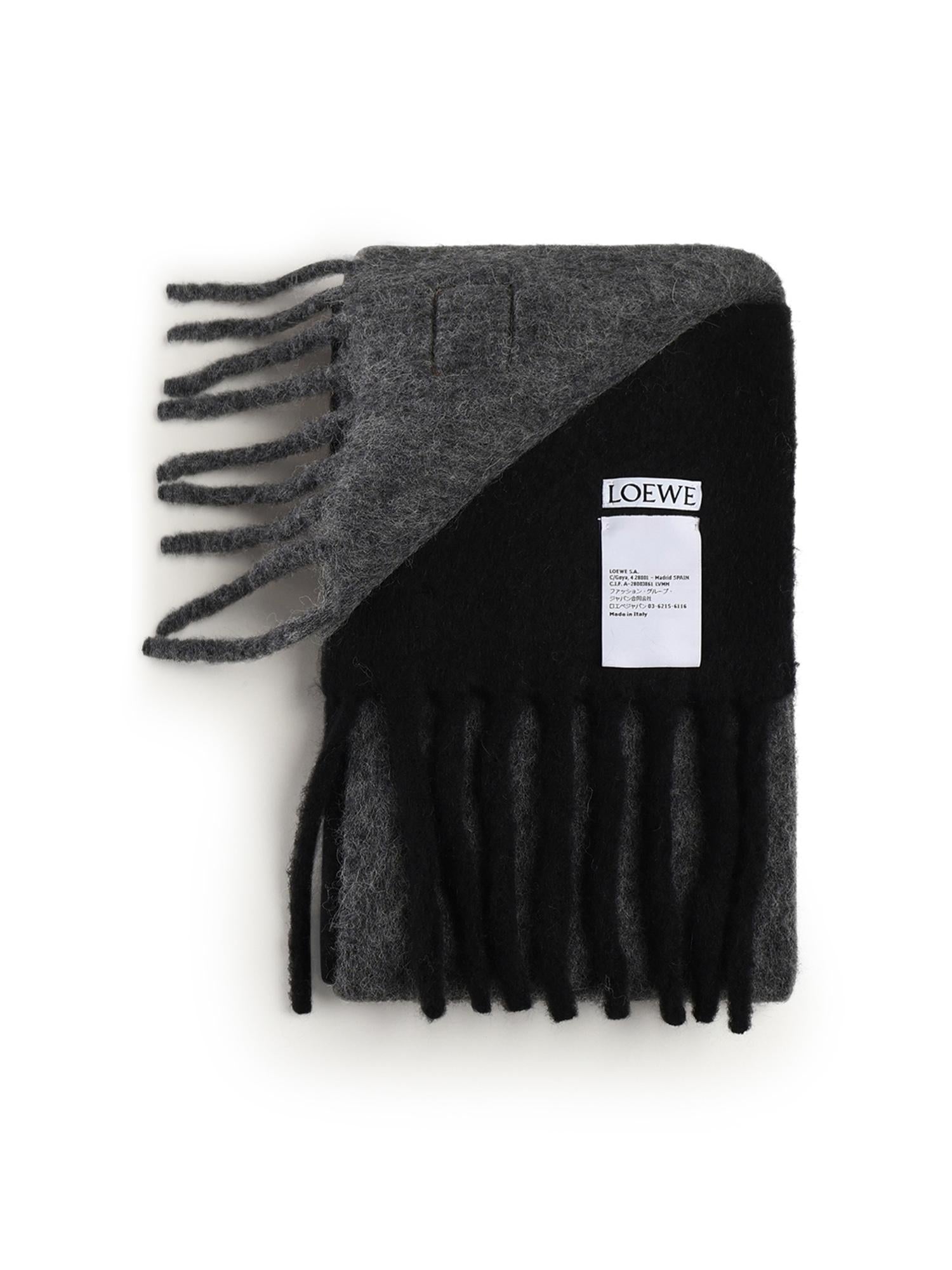 Sciarpa in misto lana e alpaca <BR/> FSF4SS1W03 1156 LOEWE 