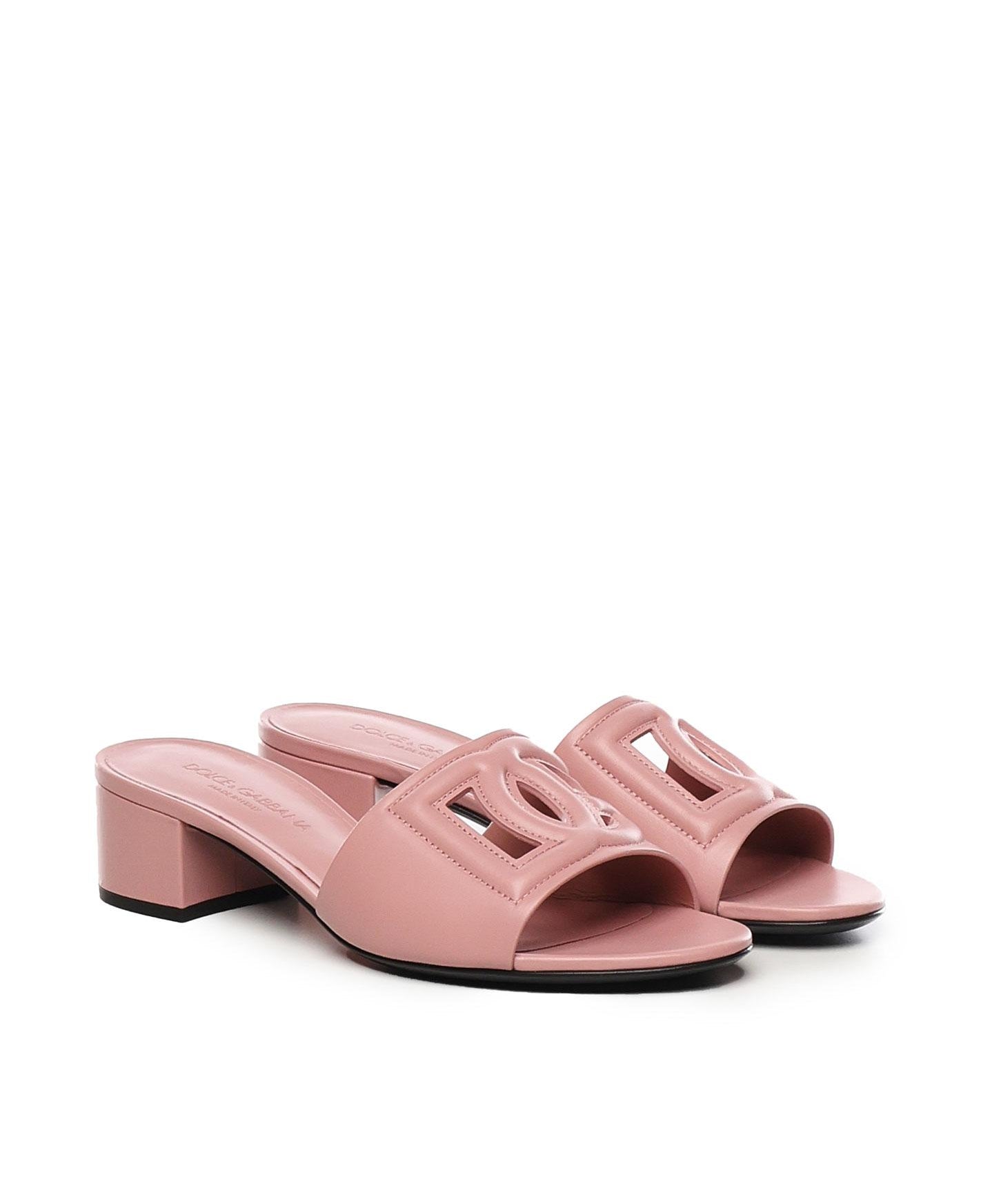 Mules DG in pelle CR1755 AY32980405 DOLCE & GABBANA 