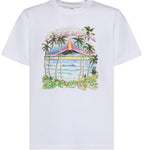 T-shirt con stampa in cotone MSP26JTS001 22 CASABLANCA 