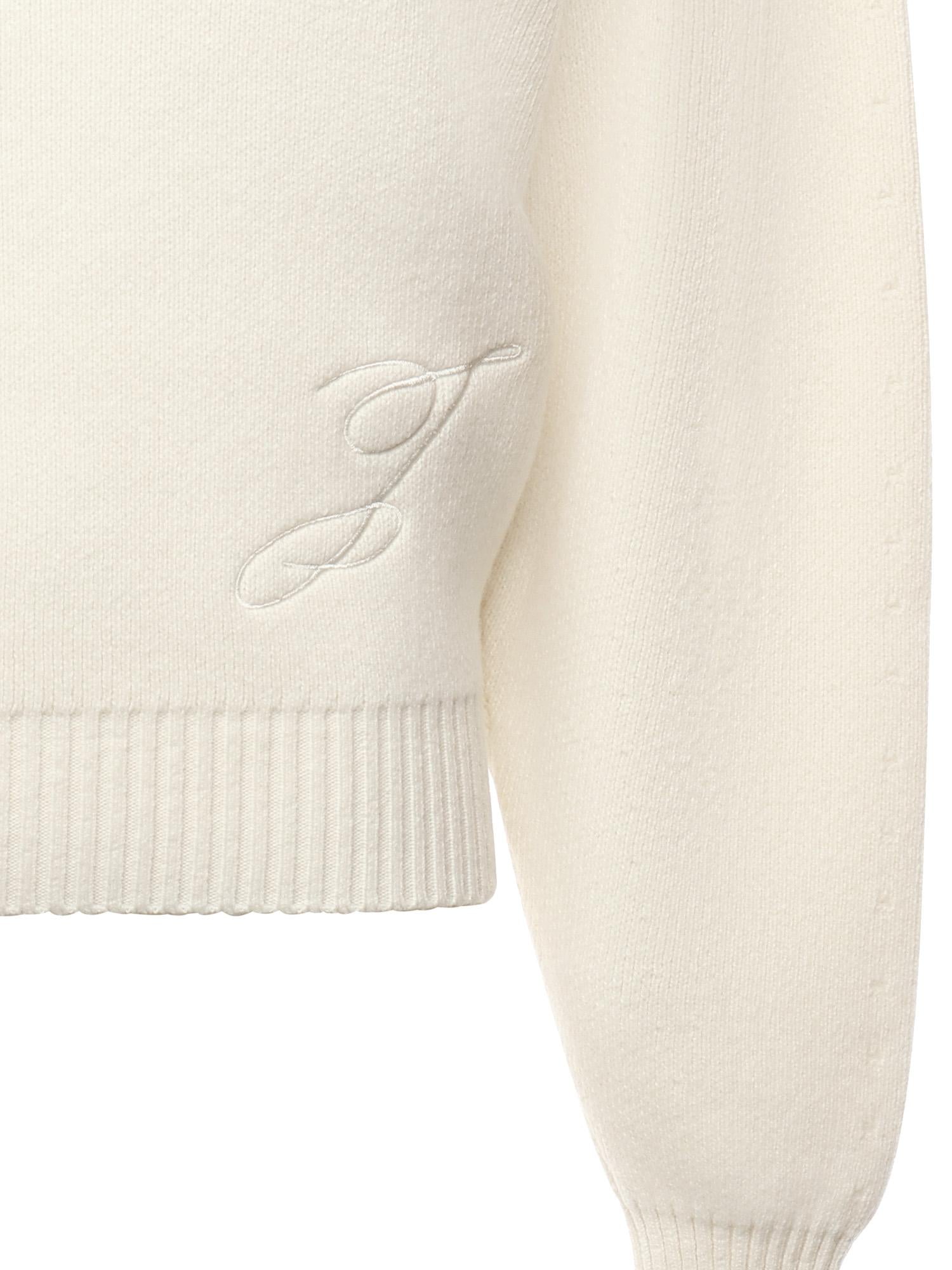 Maglia "La Maille Pallone" in lana e cashmere 25HSWW00624AK00278 110 JACQUEMUS 