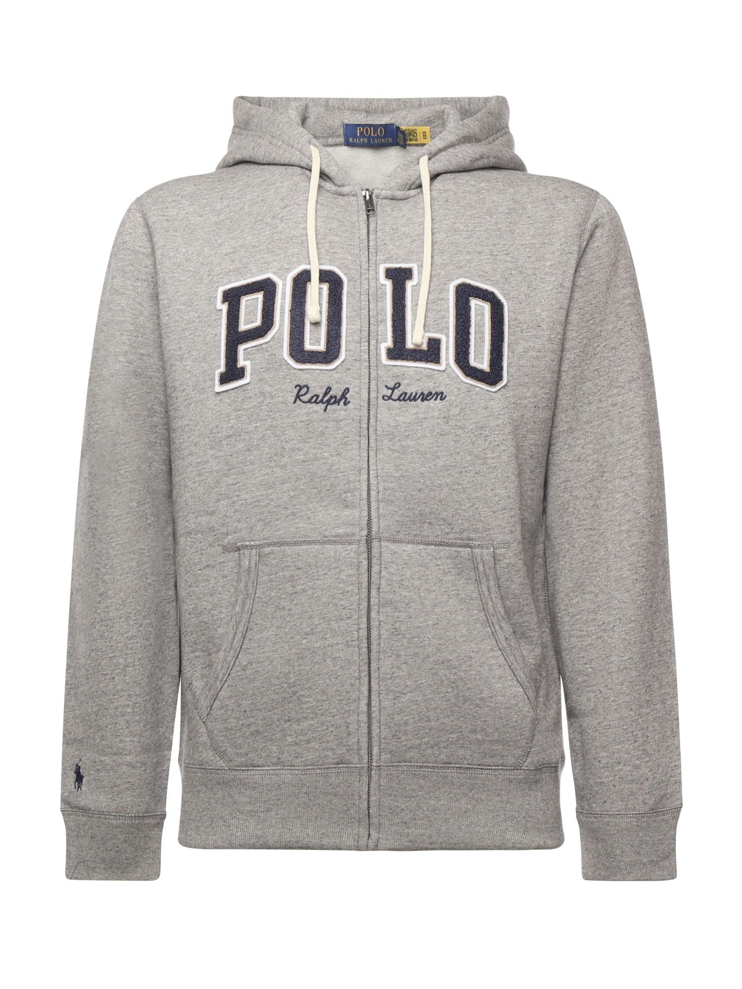 Felpa con zip e logo 710981151 001 POLO RALPH LAUREN 