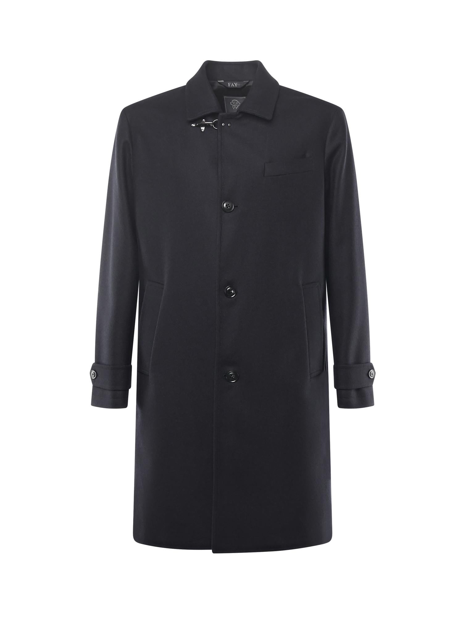 Cappotto in lana e cashmere NAM54510050GAH U802 FAY 