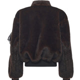 Bomber pelliccia sintetica COPBL33F9015 BROWN COPERNI 