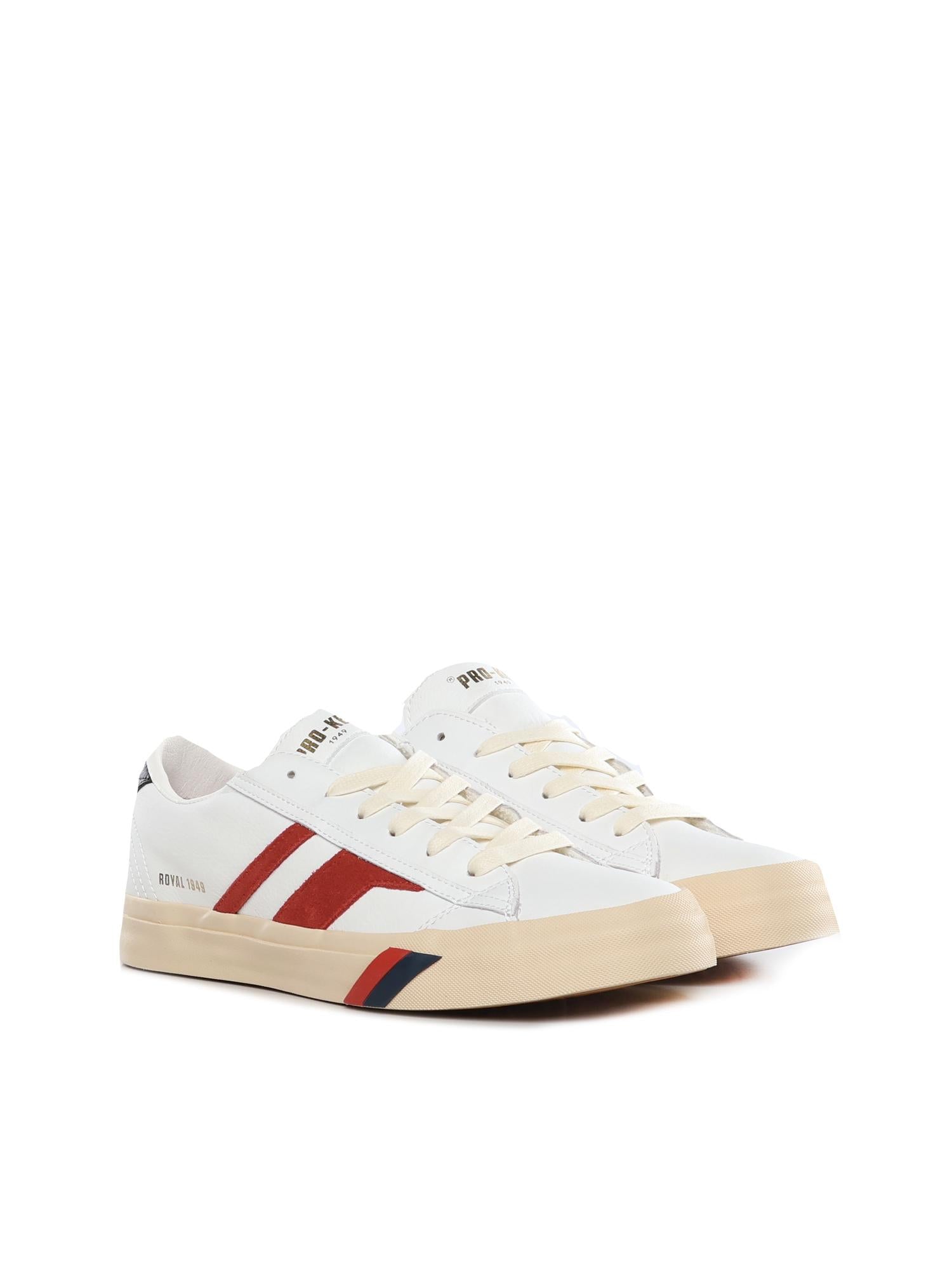 Sneaker Royal Classic RC226SLMLSWH00006 WHITE/RED PRO-KEDS 