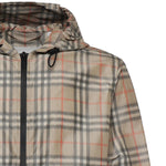 Giacca con cappuccio e Check sfumato 8118831 B9368 BURBERRY 