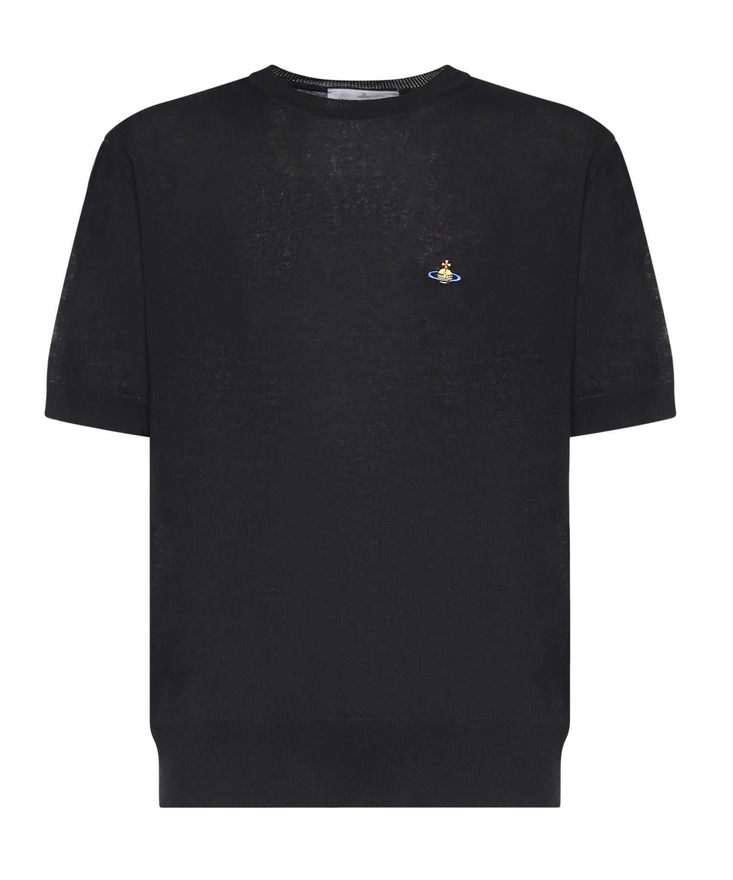 T-shirt Alex in cotone con logo 2701002G Y003FN401 VIVIENNE WESTWOOD 