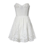 Miniabito Bail in cotone 263601 WHITE CHARO RUIZ 