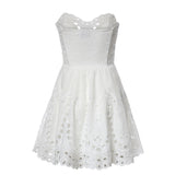 Miniabito Bail in cotone 263601 WHITE CHARO RUIZ 