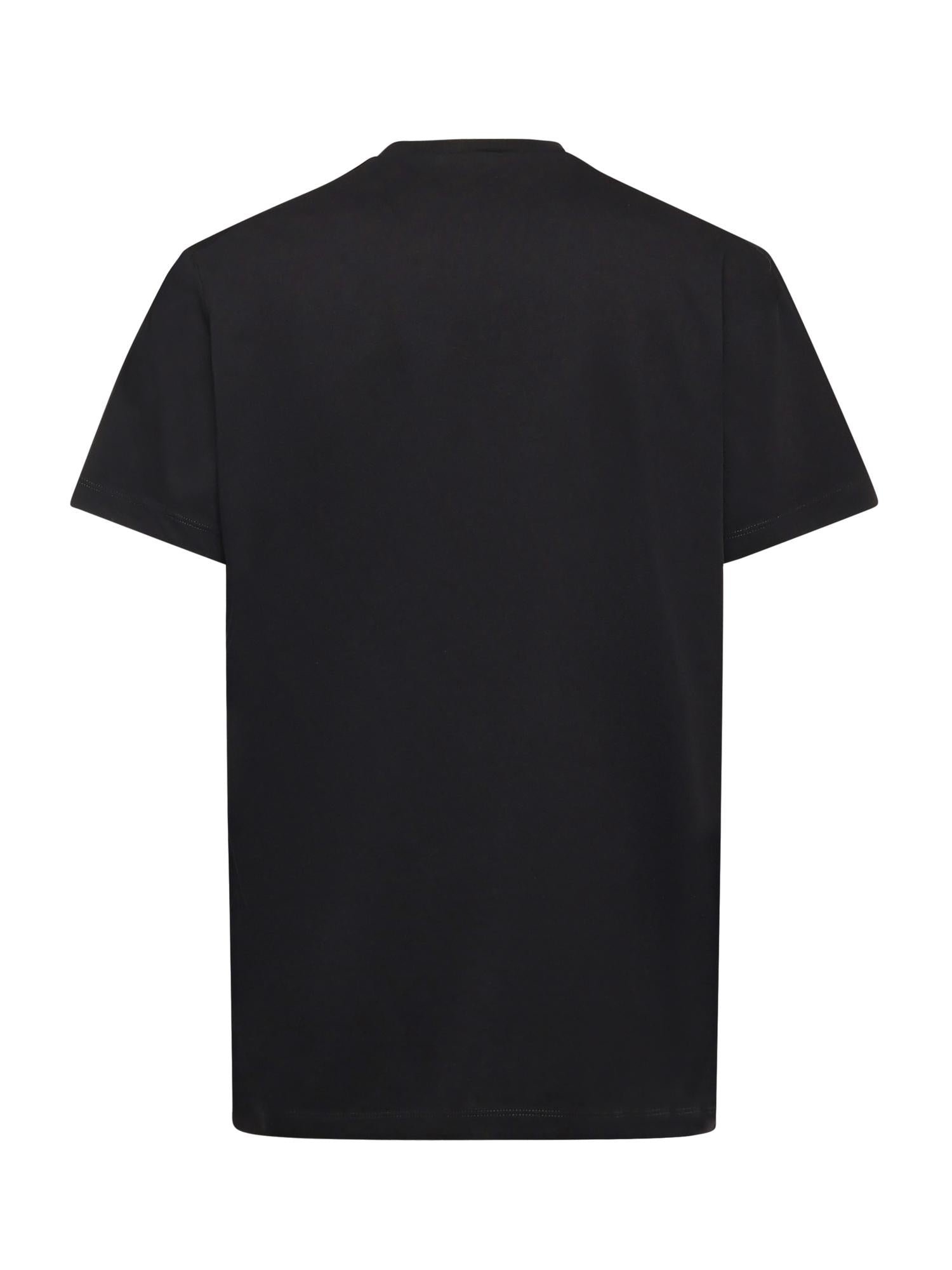 T-shirt con logo in cotone S74GD1253 D20020900 DSQUARED2 