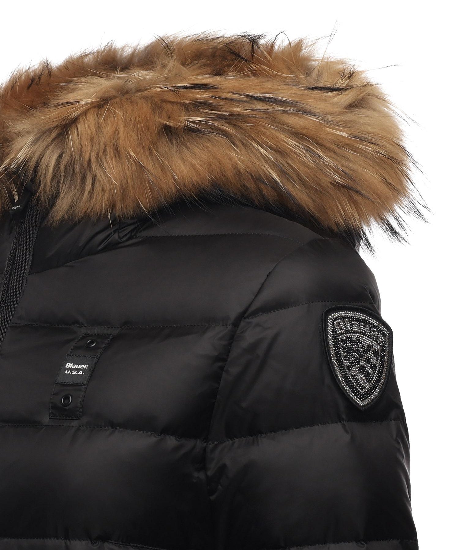 Piumino a righe Arcadia 25WBLDC03099 A06047999EI BLAUER 