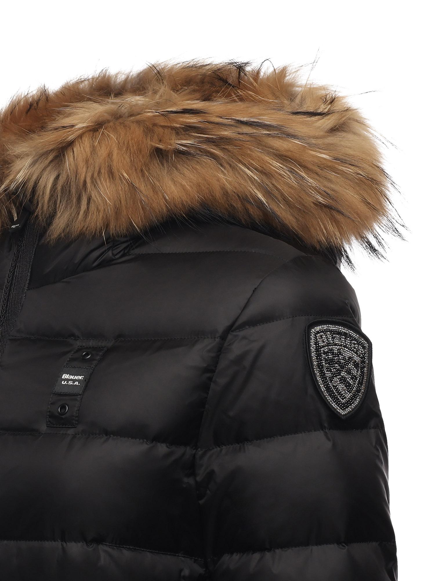 Piumino a righe Arcadia 25WBLDC03099 A06047999EI BLAUER 