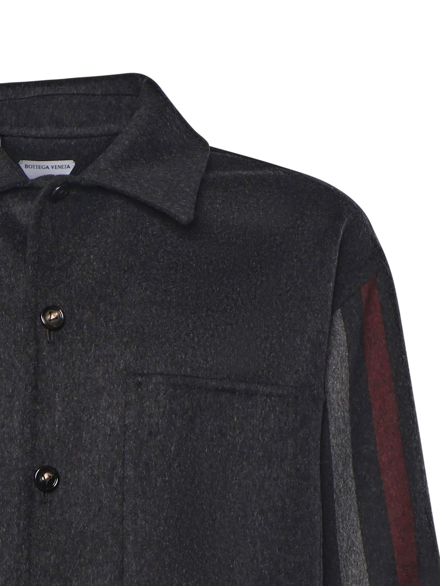 Overshirt in lana e cashmere 830104 V5OT01319 BOTTEGA VENETA 